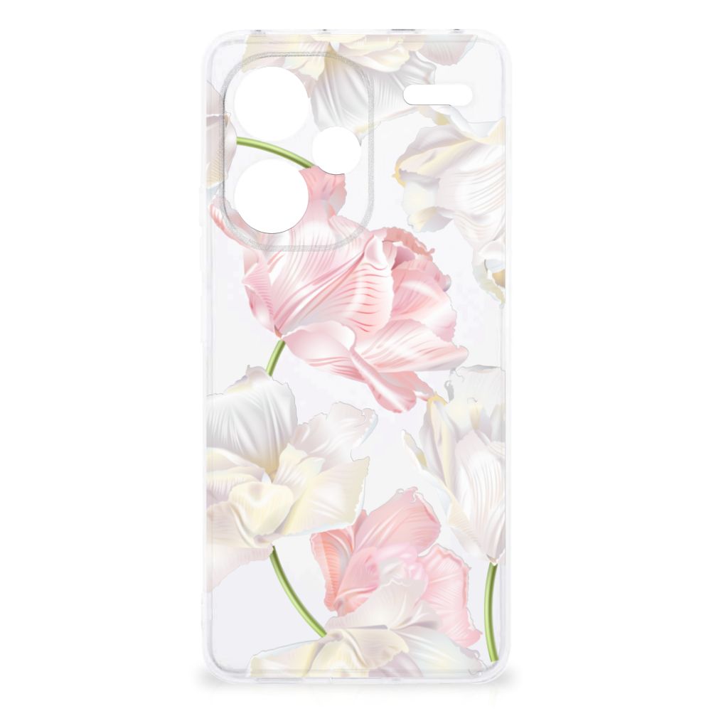Xiaomi Redmi Note 13 Pro Plus TPU Case Lovely Flowers bloemen design voorkant