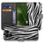 Zebra Print Fairphone 6 Portemonnee Hoesje zebra print design voorkant