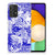 Silicone Back Case Samsung Galaxy A52 (5G/4G) Angel Skull Blauw B2C Telecom