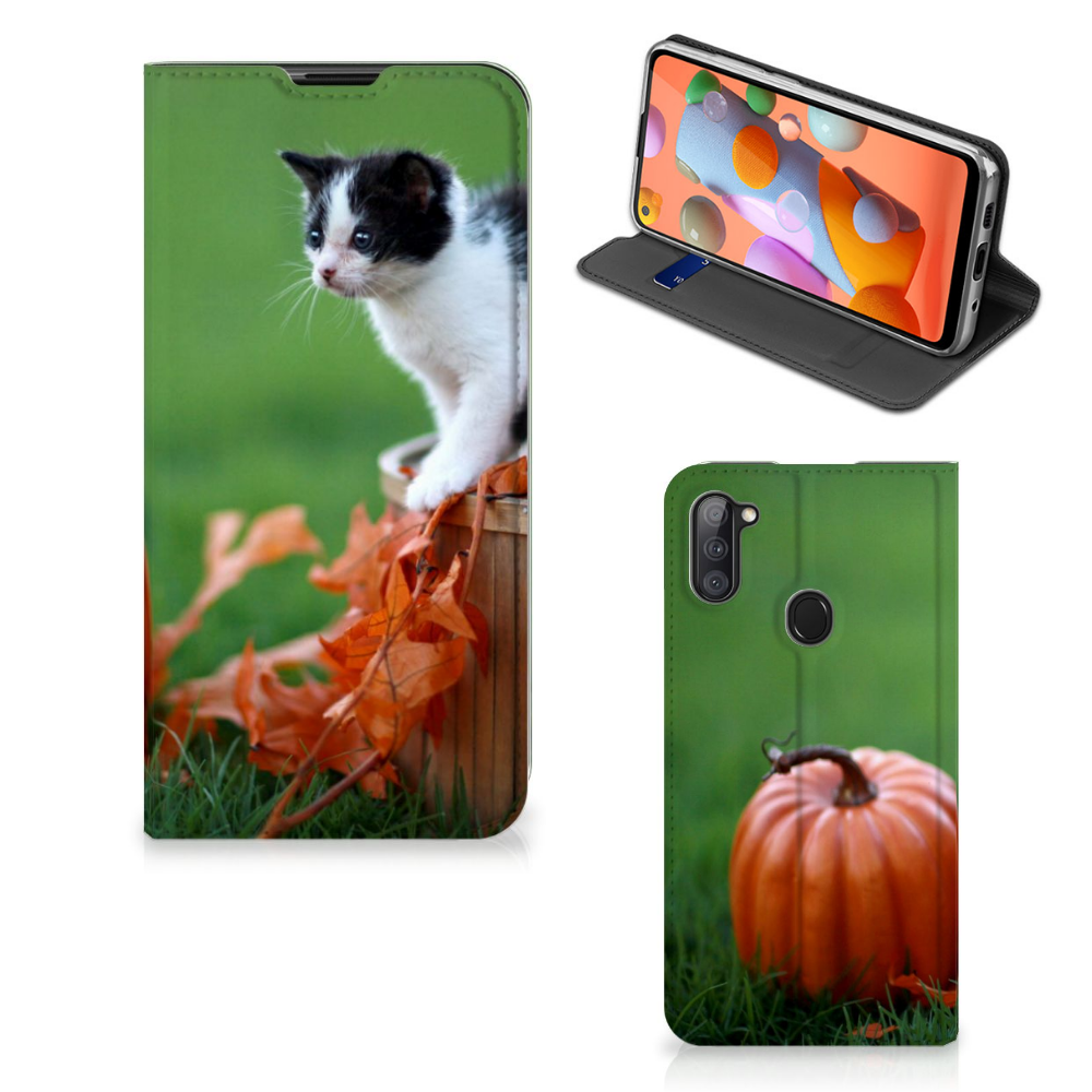 Samsung Galaxy M11 | A11 Hoesje maken Kitten - B2C Telecom