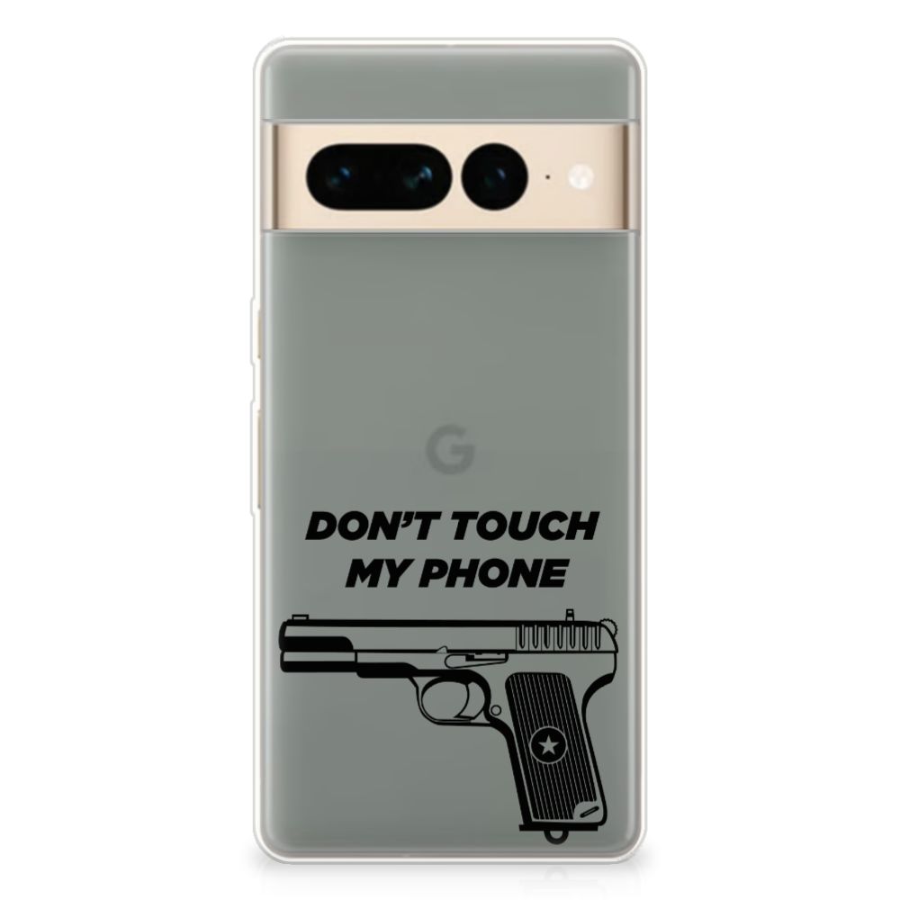 Google Pixel 7 Pro Silicone-hoesje Pistol DTMP B2C Telecom