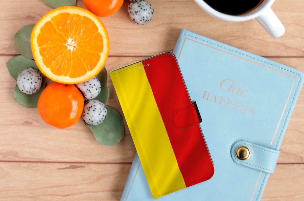 Samsung Galaxy A32 4G Bookstyle Case Belgische Vlag