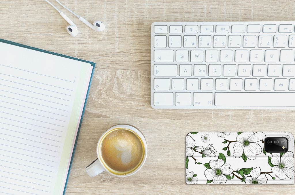 Samsung Galaxy M02s | A02s Smart Cover Dogwood Flowers