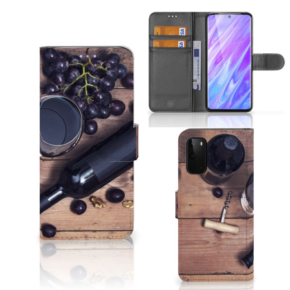 Samsung Galaxy S20 Book Cover Wijn