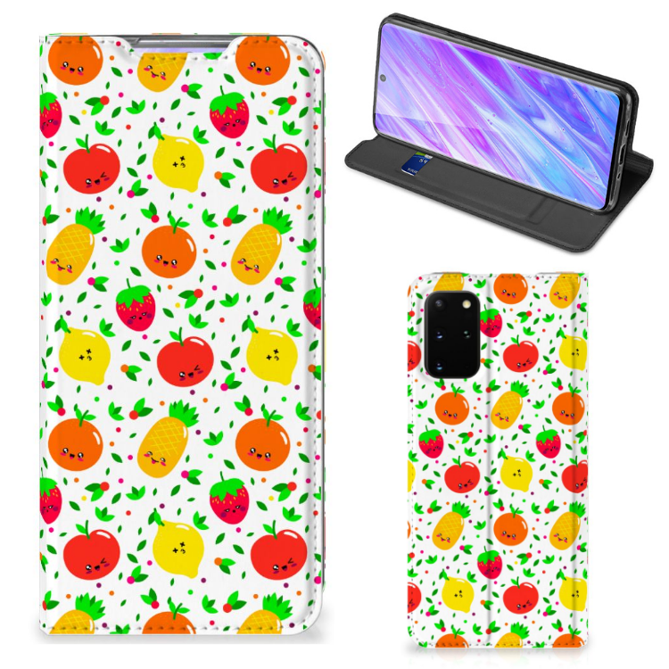 Samsung Galaxy S20 Plus Flip Style Cover Fruits - B2C Telecom