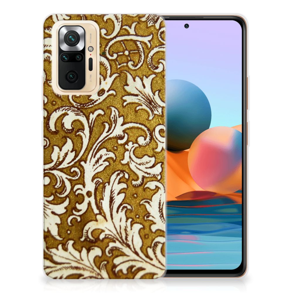 Siliconen Hoesje Xiaomi Redmi Note 10 Pro Barok Goud B2C Telecom