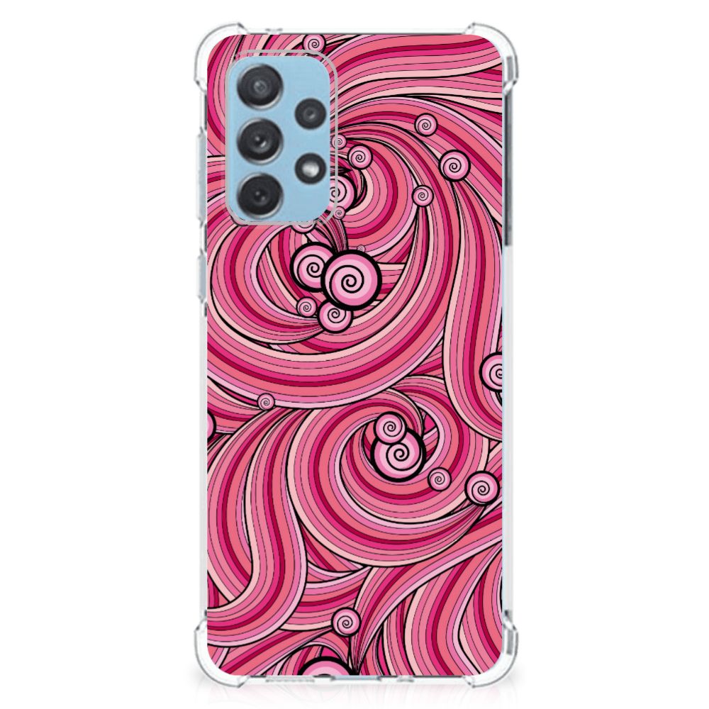 Samsung Galaxy A73 Back Cover Swirl Pink B2C Telecom