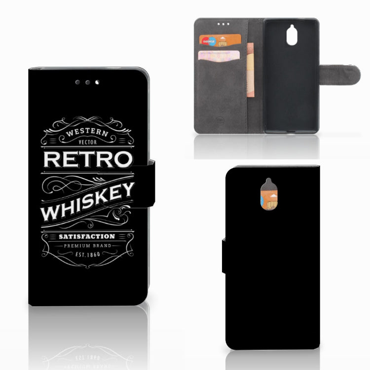 Nokia 3.1 (2018) Book Cover Whiskey