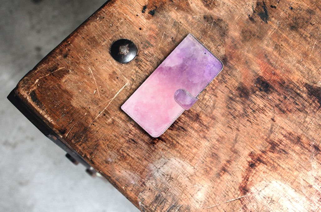 Hoesje Samsung Galaxy S22 Plus Pink Purple Paint