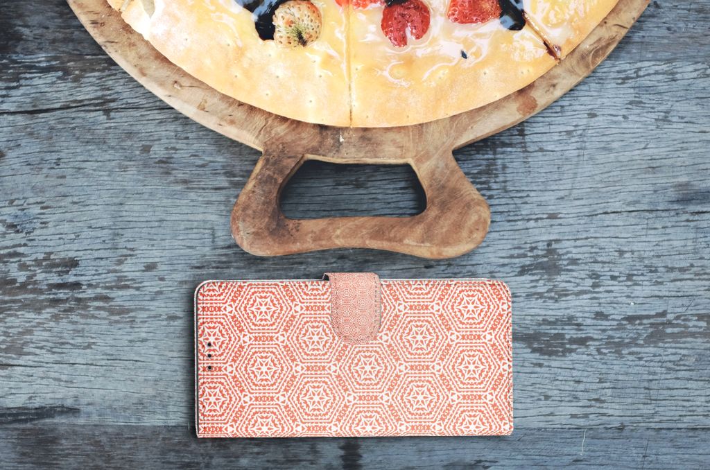 OnePlus 9 Pro Telefoon Hoesje Pattern Orange