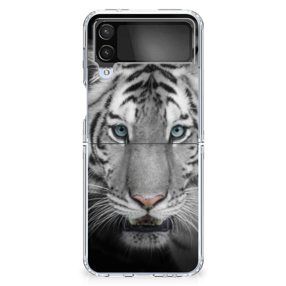 Samsung Galaxy Z Flip 4 TPU Hoesje Tijger
