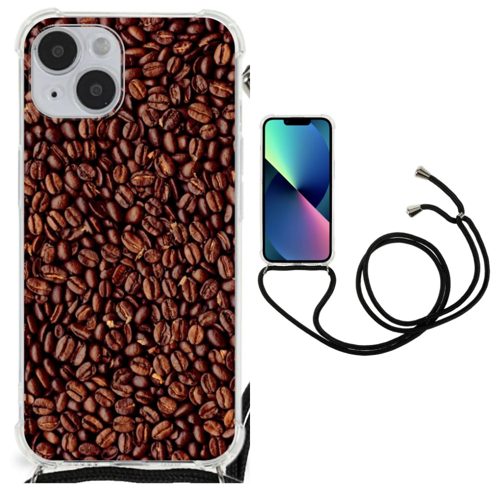 iPhone 14 Plus Beschermhoes Koffiebonen