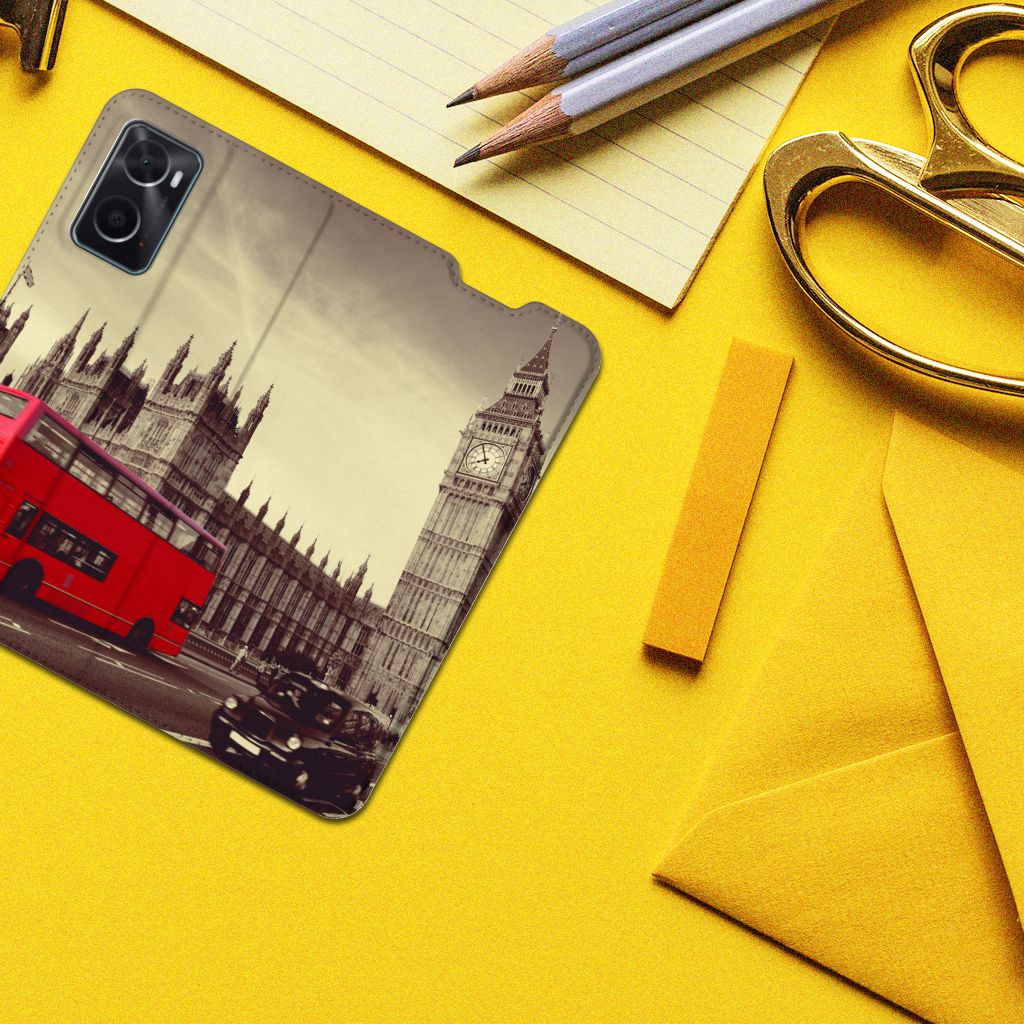 OPPO A96 | A76 Book Cover Londen - B2C Telecom