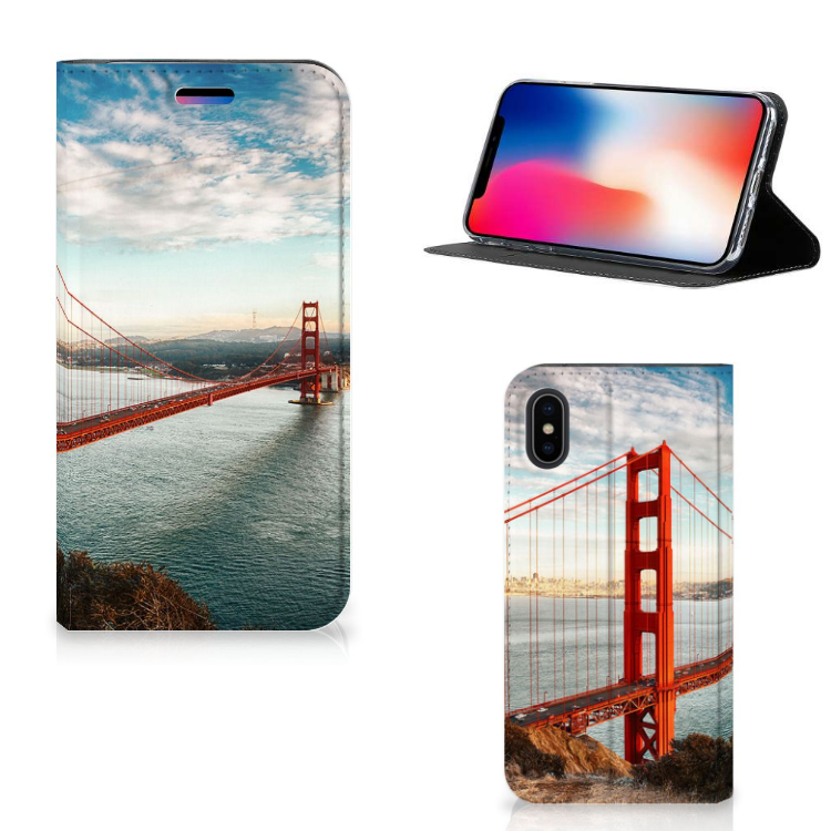 Apple iPhone X | Xs Book Cover Golden Gate Bridge