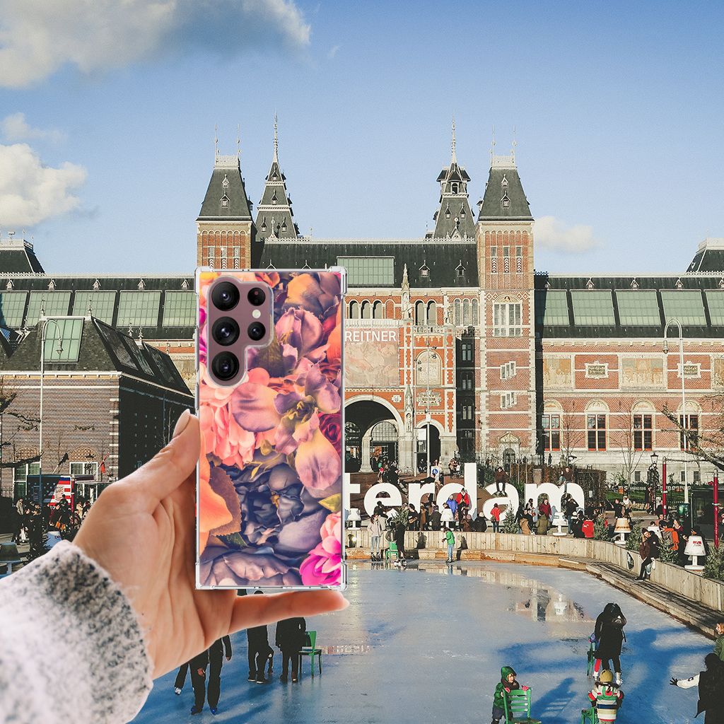 Samsung Galaxy S23 Ultra Case Bosje Bloemen B2C Telecom