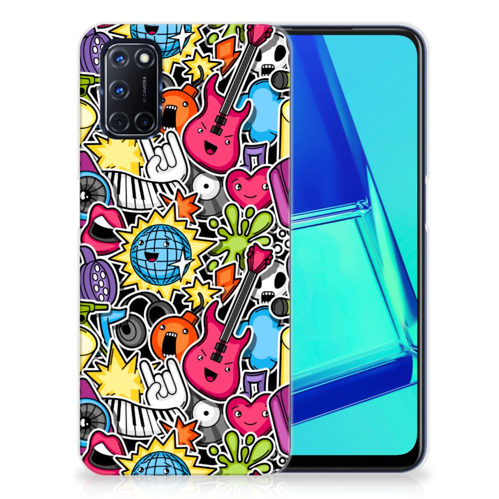 OPPO A52 | A72 Silicone Back Cover Punk Rock
