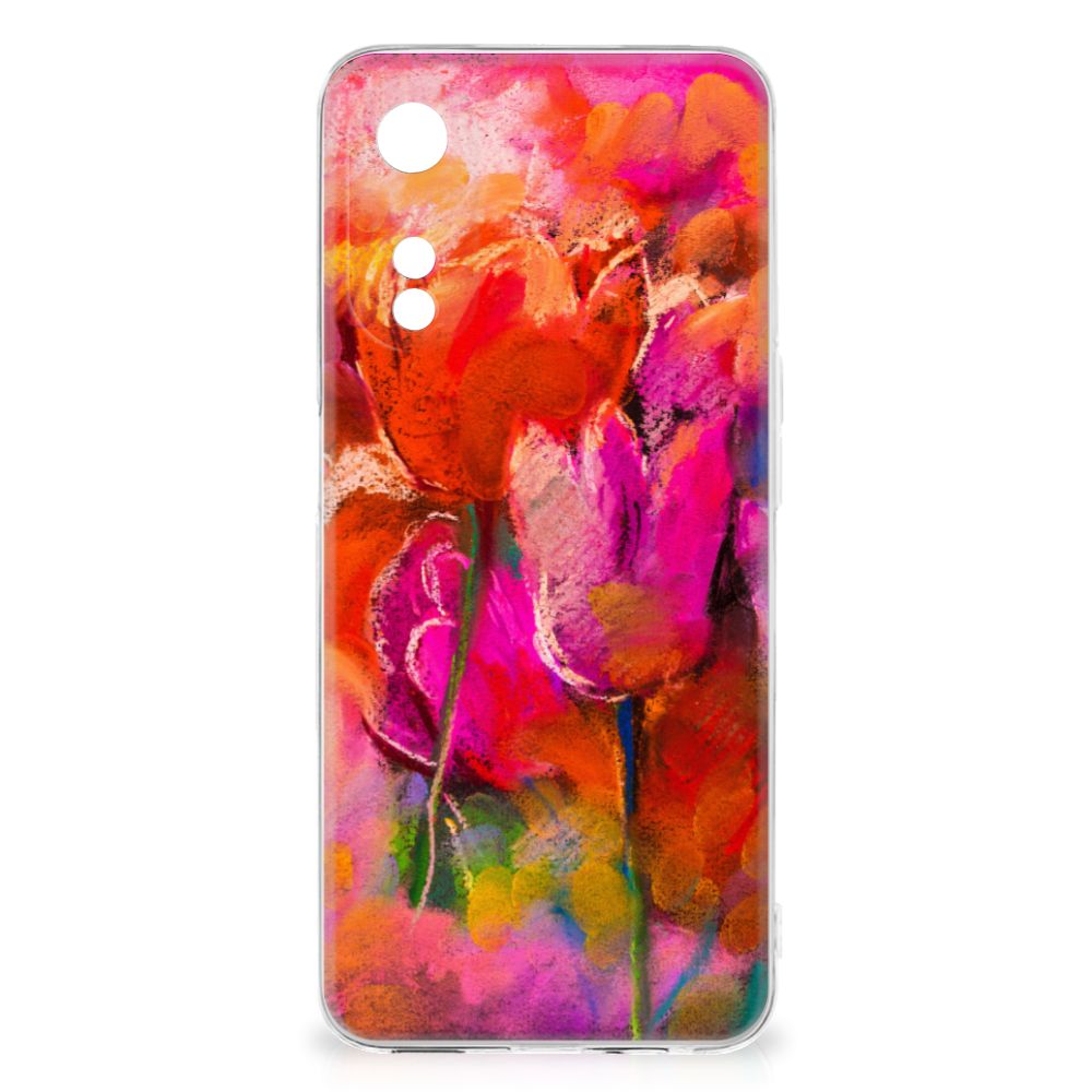 Hoesje maken OPPO A78 5G | A58 5G Tulips