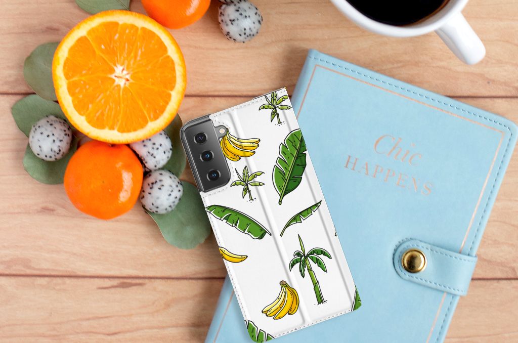 Samsung Galaxy S21 Plus Smart Cover Banana Tree