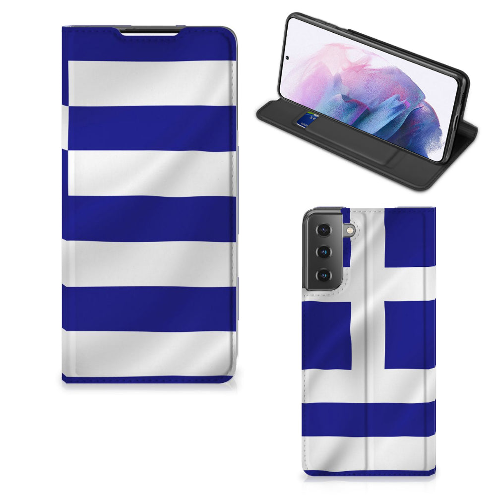 Samsung Galaxy S21 Plus Standcase Griekenland