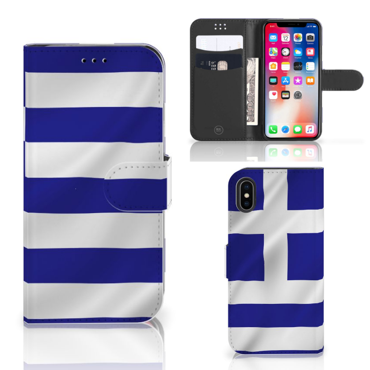 Apple iPhone X | Xs Bookstyle Case Griekenland