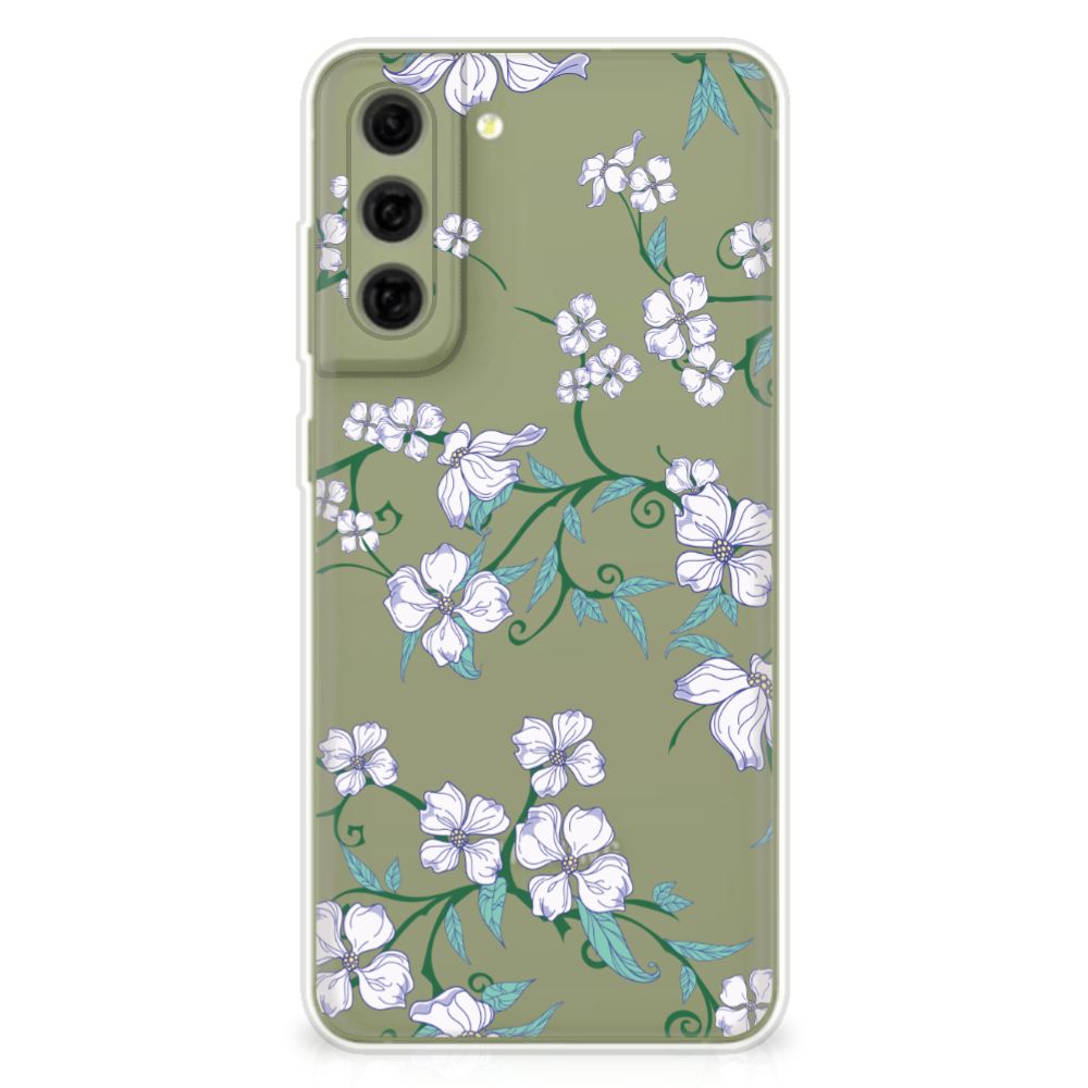 Samsung Galaxy S21FE Uniek TPU Case Blossom White