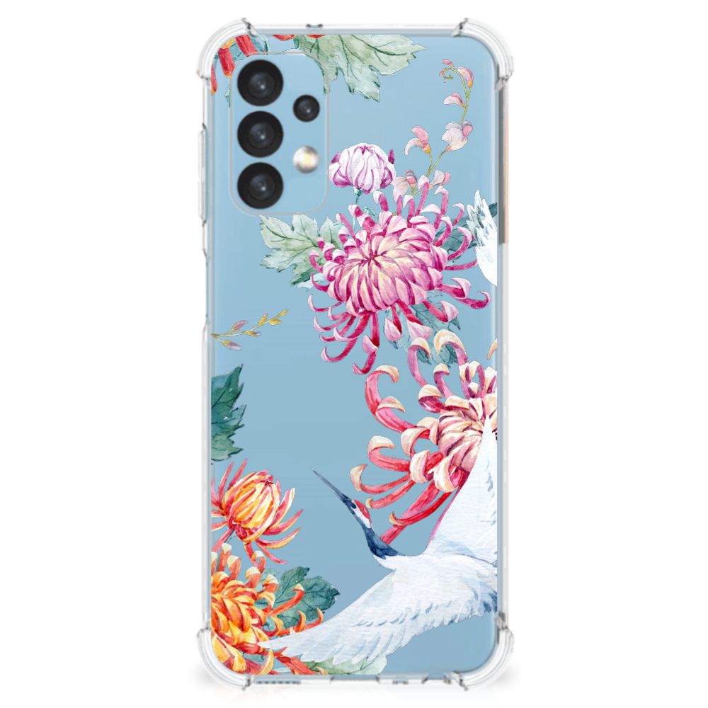 Samsung Galaxy A13 (4G) Case Anti-shock Bird Flowers B2C Telecom