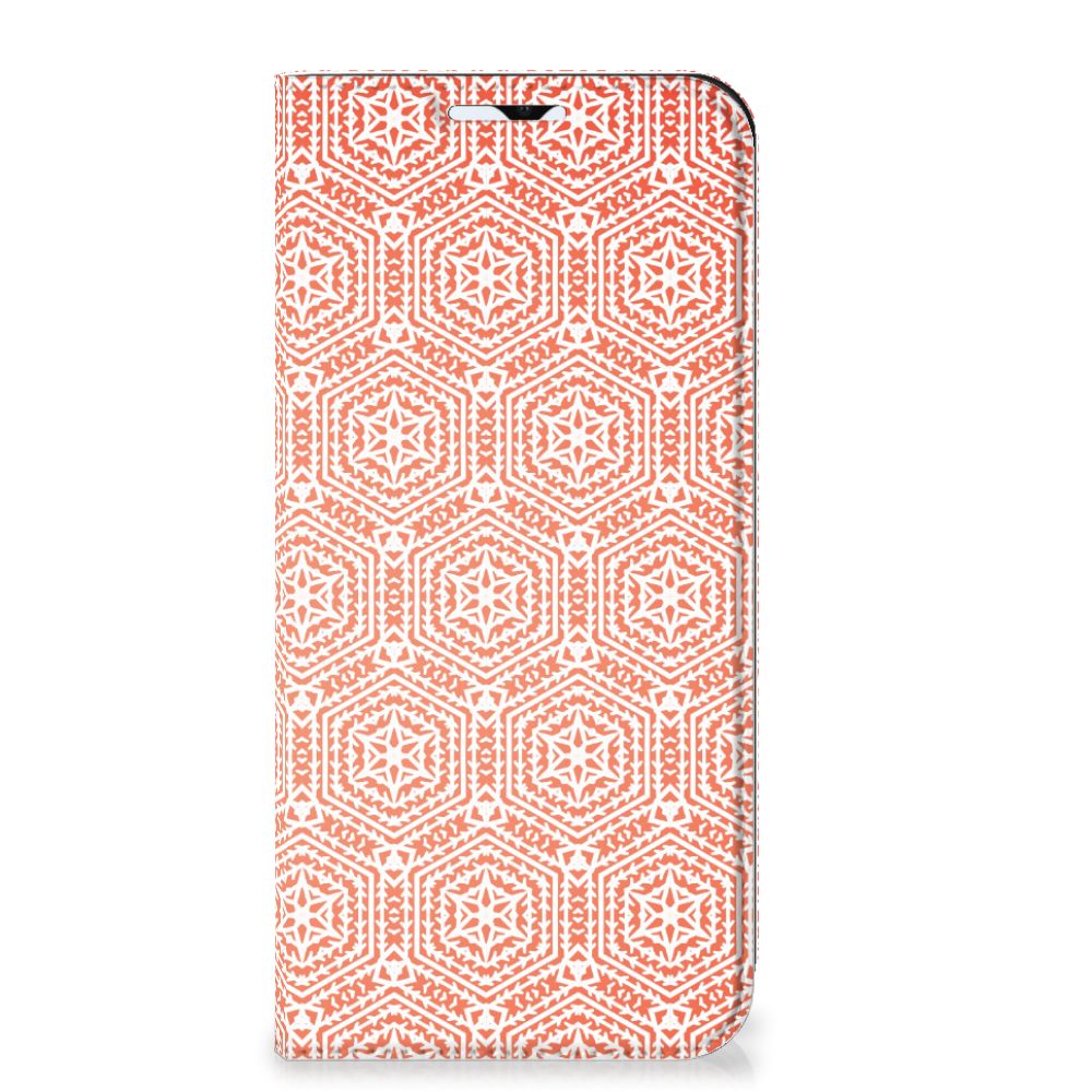 Samsung Galaxy A23 Hoesje met Magneet Pattern Orange - B2C Telecom