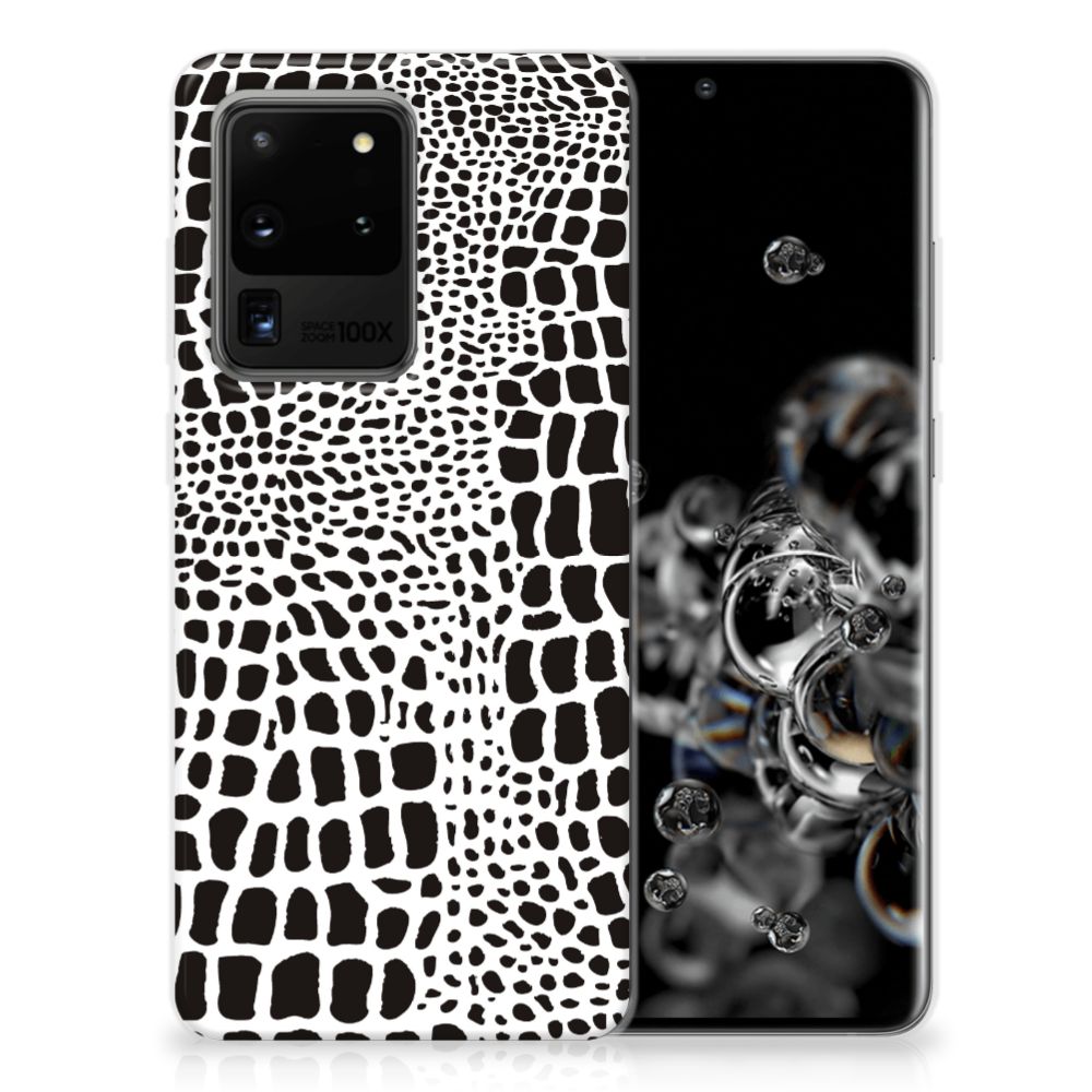 Samsung Galaxy S20 Ultra TPU Hoesje Slangenprint B2C Telecom