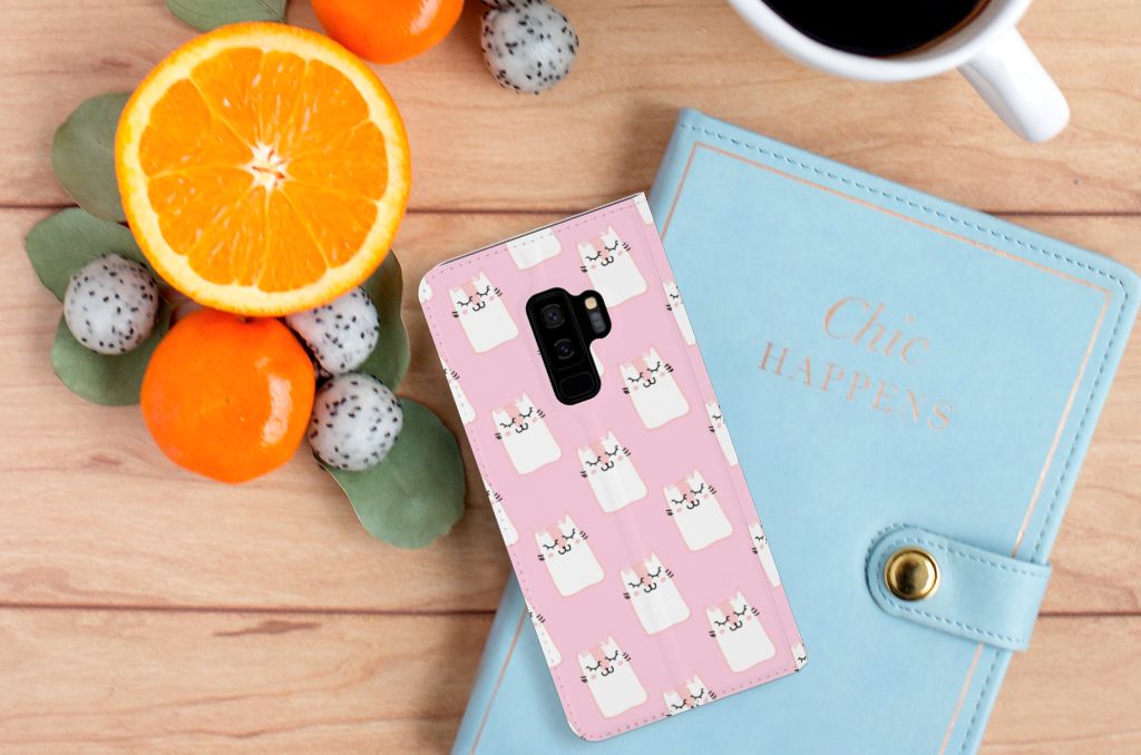 Samsung Galaxy S9 Plus Hoesje maken Sleeping Cats