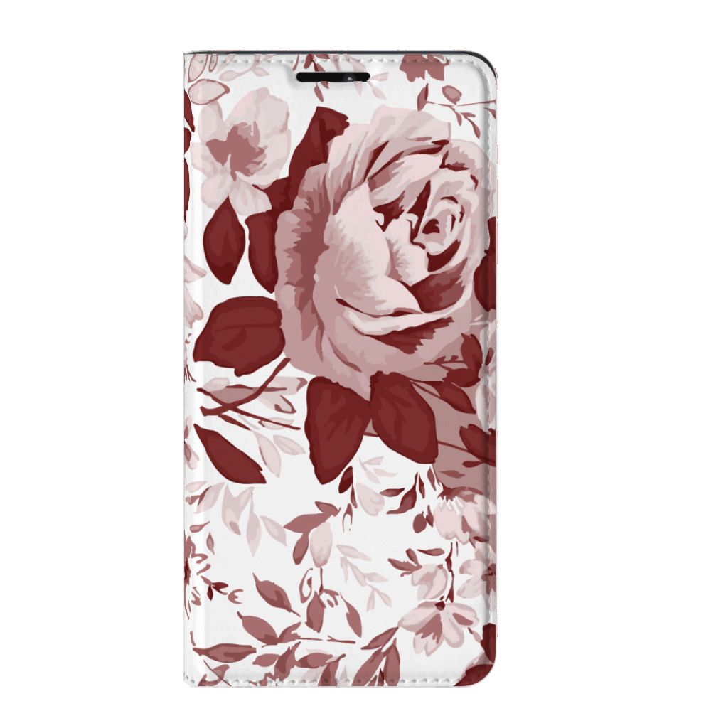 Bookcase Motorola Edge 20 Pro Watercolor Flowers - B2C Telecom