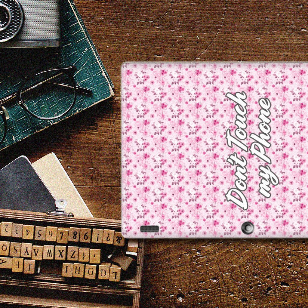 Lenovo Tab 10 | Tab 2 A10-30 Print Case Flowers Pink DTMP - B2C Telecom