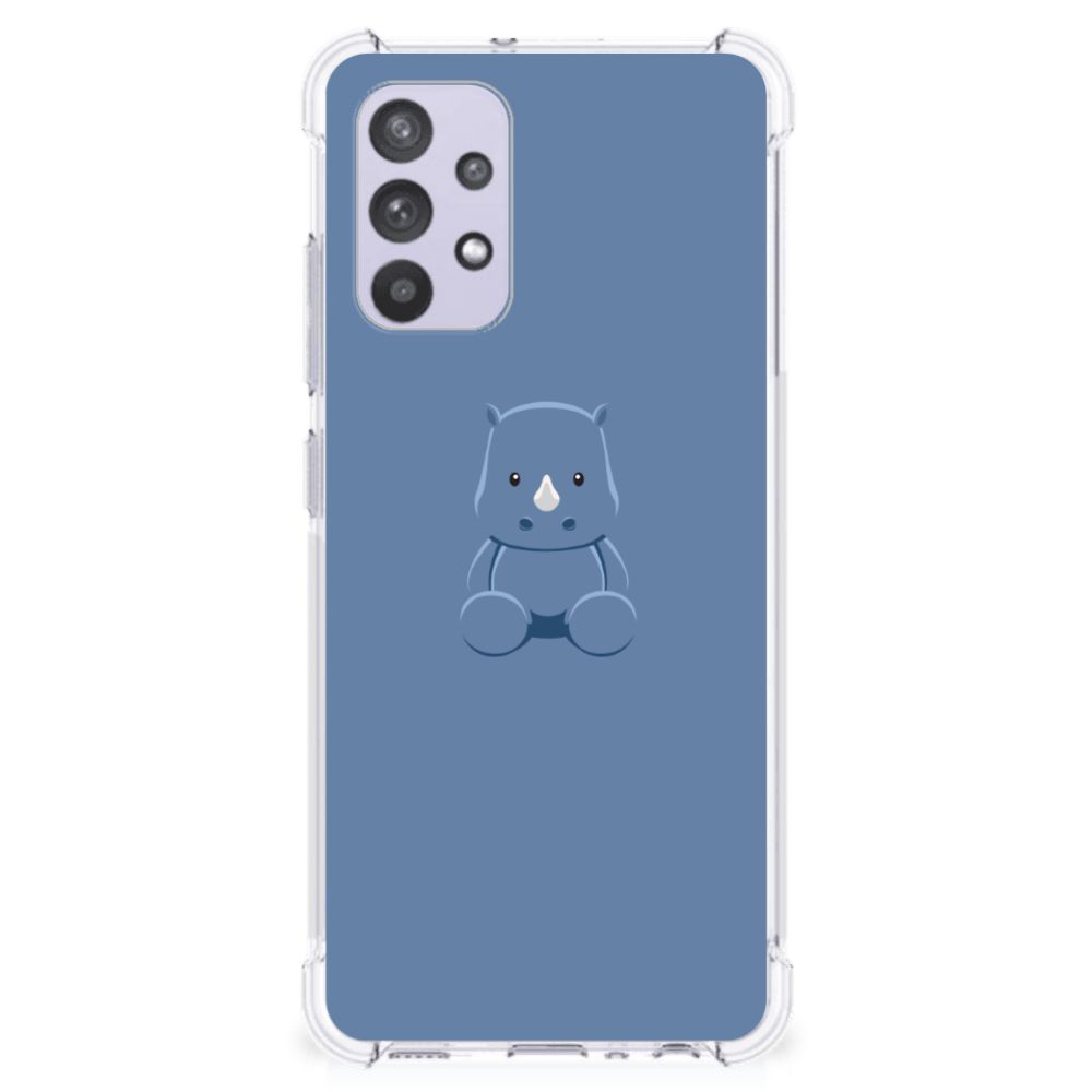 Samsung Galaxy A32 4G | A32 5G Enterprise Editie Stevig Bumper Hoesje Baby Rhino B2C Telecom