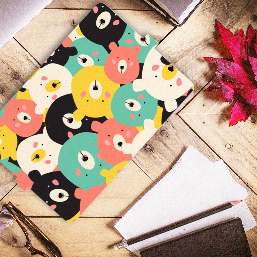 Lenovo Tab E10 Hippe Tablet Hoes Bears