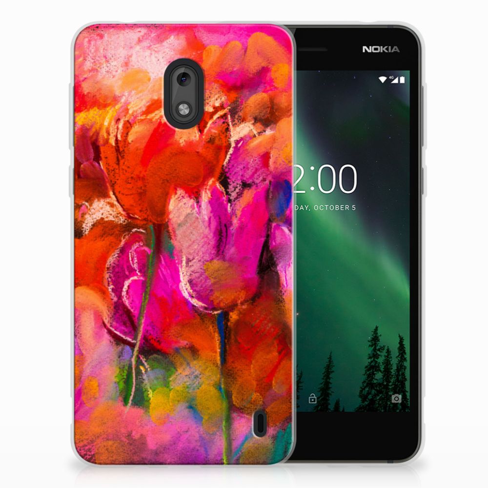 Hoesje maken Nokia 2 Tulips