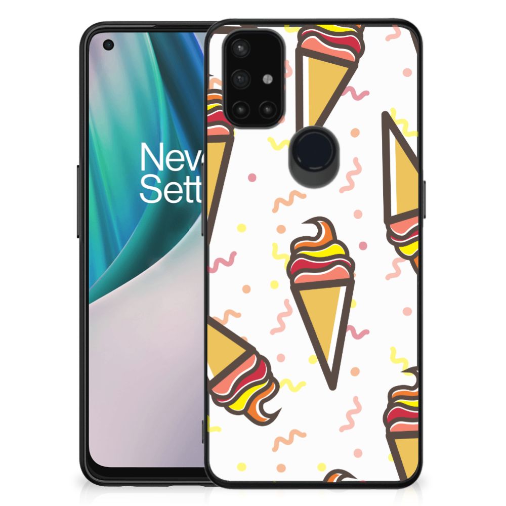 OnePlus Nord N10 5G Back Cover Hoesje Icecream