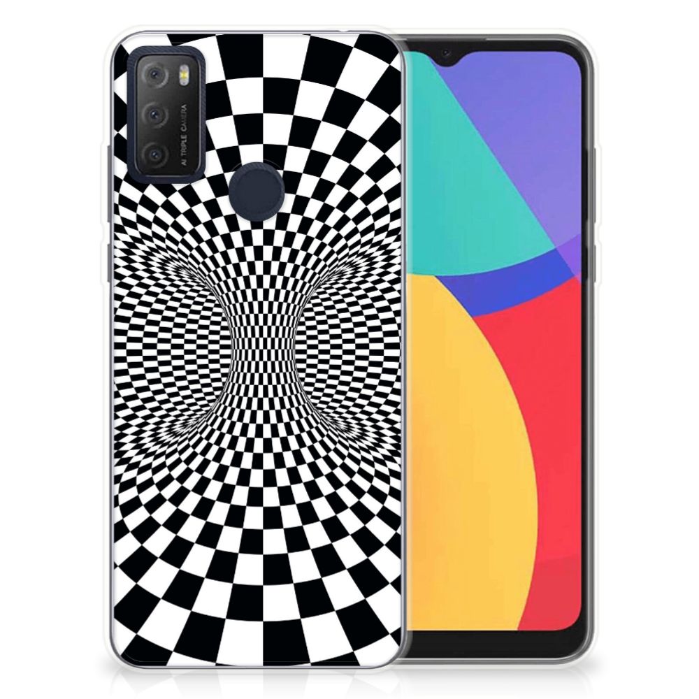 Alcatel 1S (2021) TPU Hoesje Illusie B2C Telecom