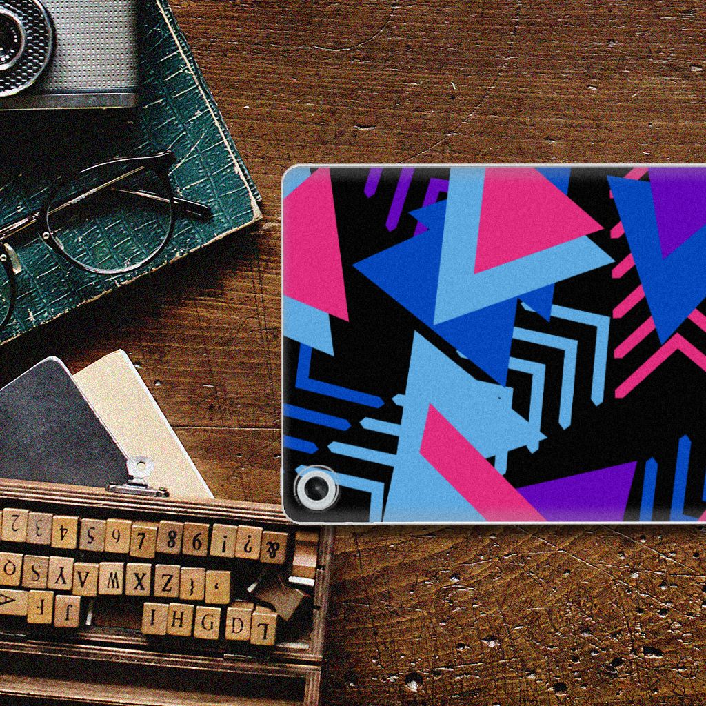 Lenovo Tab M10 Plus (3e generatie) Back Cover Funky Triangle - B2C Telecom