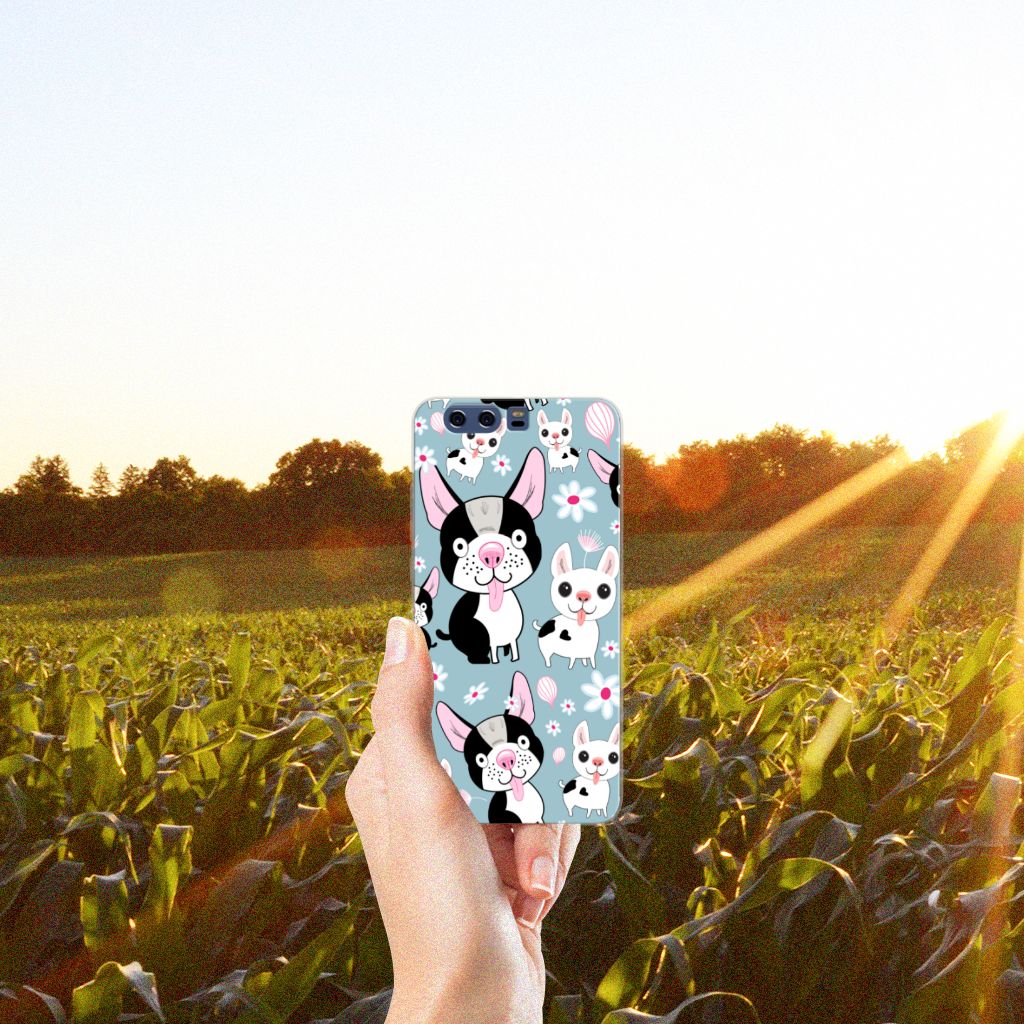 Huawei P10 Plus TPU Hoesje Hondjes