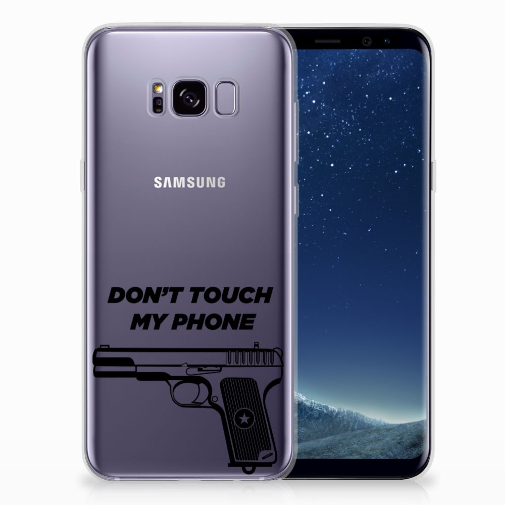 Samsung Galaxy S8 Plus Silicone-hoesje Pistol DTMP