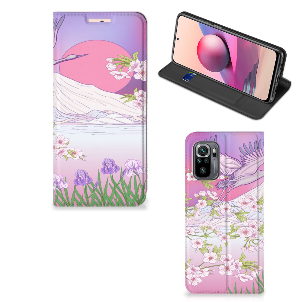 Xiaomi Redmi Note 10 4G | 10S | Poco M5s Hoesje maken Bird Flying - B2C Telecom