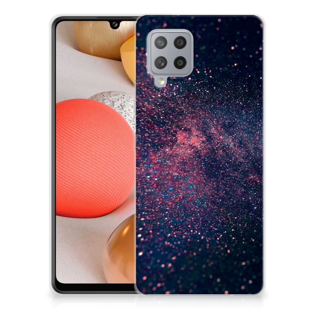 Samsung Galaxy A42 TPU Hoesje Stars