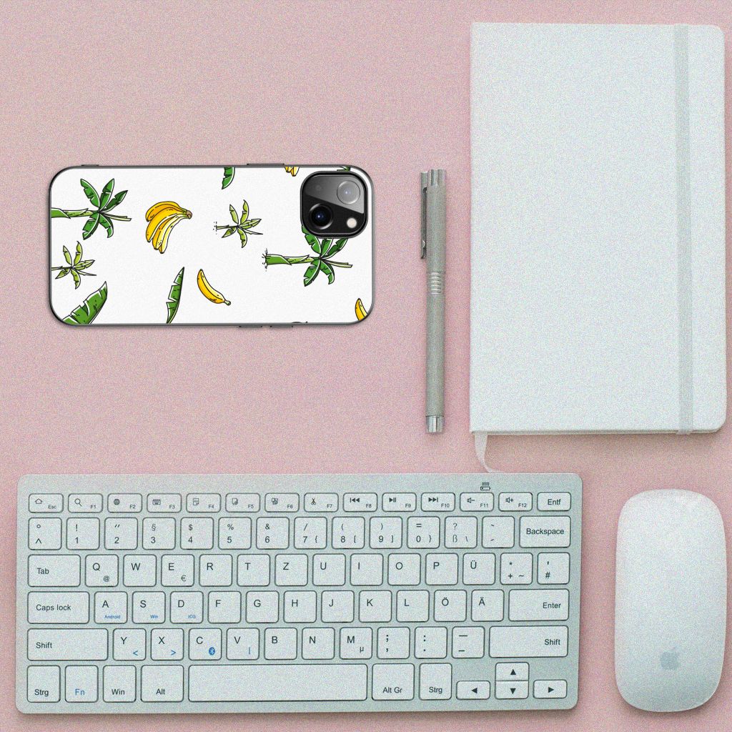 iPhone 14 Plus Bloemen Hoesje Banana Tree B2C Telecom