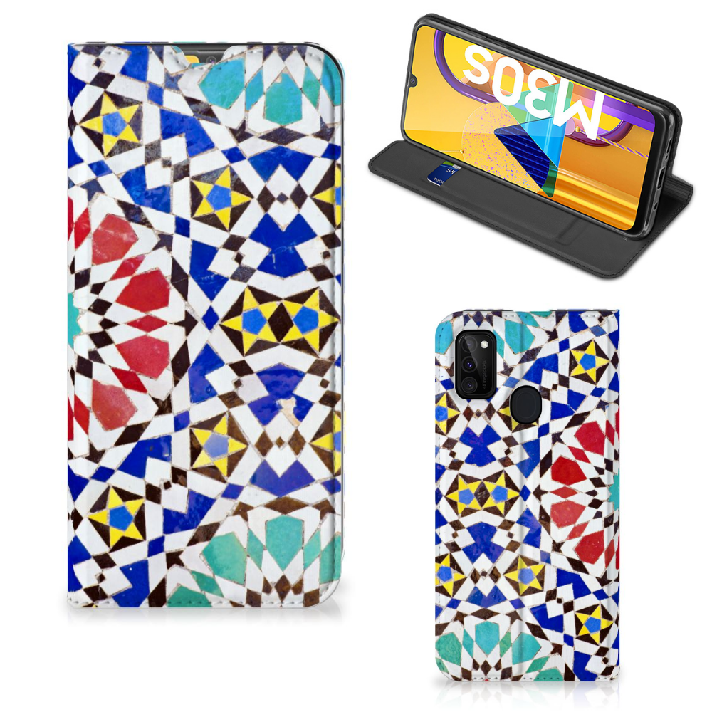 Samsung Galaxy M30s | M21 Standcase Mozaïek - B2C Telecom