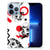 Silicone Back Case Apple iPhone 13 Pro Skull Red B2C Telecom
