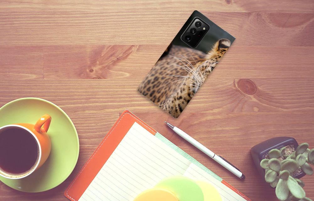 Samsung Galaxy Note 20 Ultra Hoesje maken Luipaard - B2C Telecom