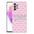 Samsung Galaxy A73 5G Silicone-hoesje Flowers Pink DTMP B2C Telecom