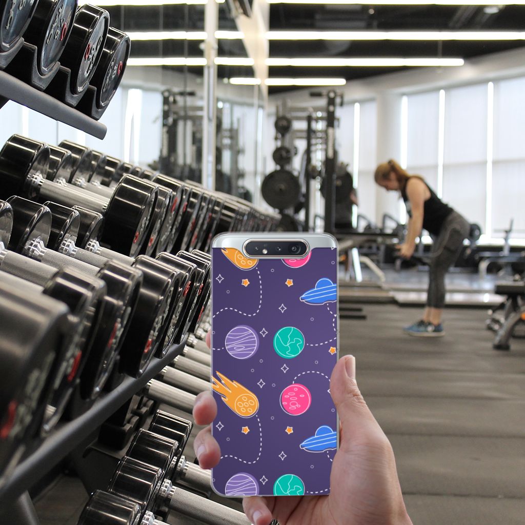 Samsung Galaxy A80 Silicone Back Cover Space