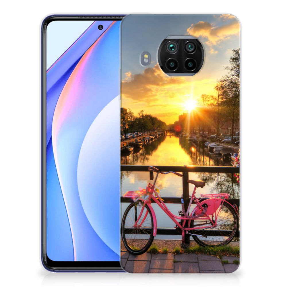 Xiaomi Mi 10T Lite Siliconen Back Cover Amsterdamse Grachten B2C Telecom