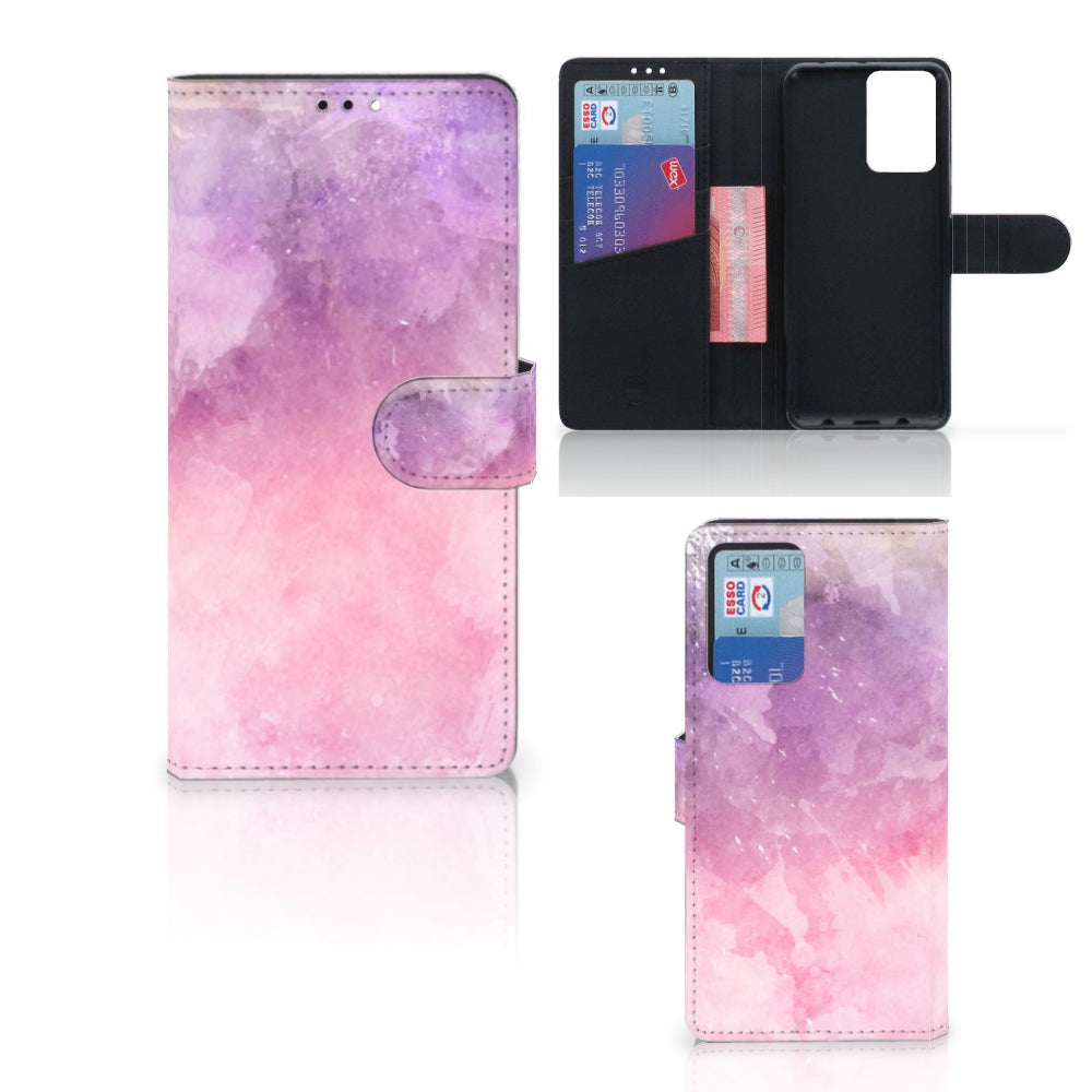 Hoesje Xiaomi Redmi Note 10 Pro Pink Purple Paint