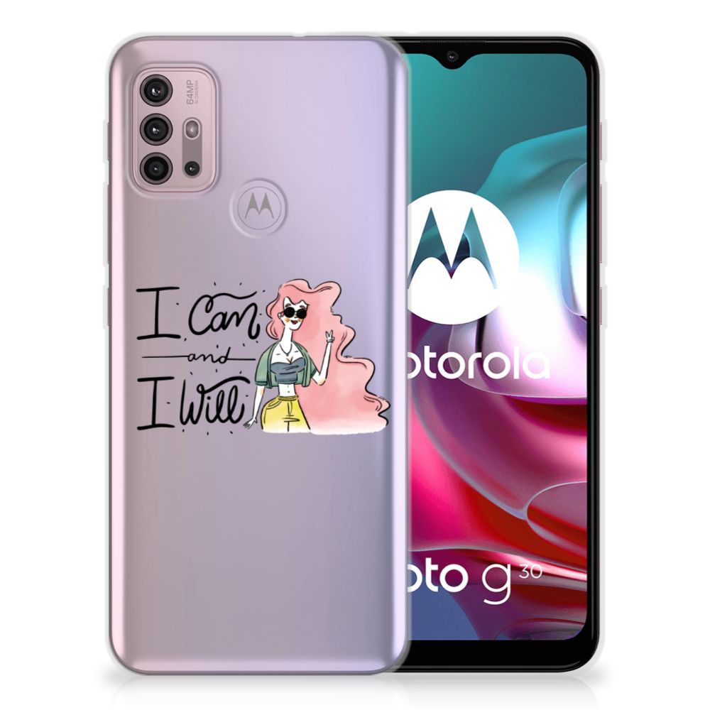 Motorola Moto G30 | G10 Telefoonhoesje met Naam i Can B2C Telecom